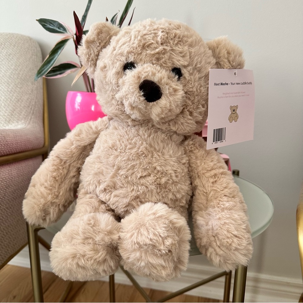 NWT Nomisk Weighted Lavender Scented Bear